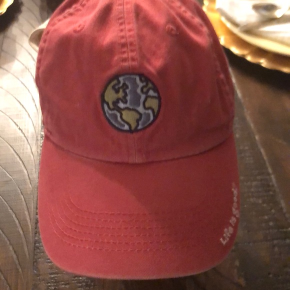 Life Is Good Other - VTG LIFE IS GOOD dad hat RED Life Is Good Other - VTG LIFE IS GOOD dad hat RED